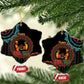 Happy Kwanzaa African Ceramic Ornament Mandala Mix Nguzo Saba LT7