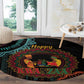 Africa Happy Kwanzaa Round Carpet Nguzo Saba