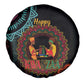 Africa Happy Kwanzaa Spare Tire Cover Nguzo Saba