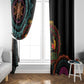 Africa Happy Kwanzaa Window Curtain Nguzo Saba