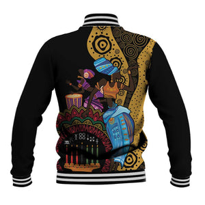 Africa Happy Kwanzaa Baseball Jacket Tribal Dance