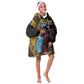 Africa Happy Kwanzaa Kid Wearable Blanket Hoodie Tribal Dance