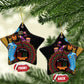 Happy Kwanzaa African Ceramic Ornament Tribal Dance LT7