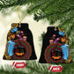 Happy Kwanzaa African Ceramic Ornament Tribal Dance LT7