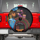 Africa Happy Kwanzaa Spare Tire Cover Tribal Dance