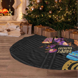 Happy Kwanzaa African Tree Skirt Tribal Dance