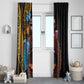 Africa Happy Kwanzaa Window Curtain Tribal Dance