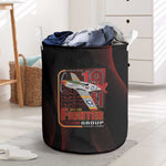 Tuskegee Airmen 332nd Fighter Group Laundry Basket Spit Fire - African Pride