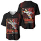 Tuskegee Airmen 332nd Fighter Group Baseball Jersey Spit Fire LT7