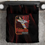 Tuskegee Airmen 332nd Fighter Group Bedding Set Spit Fire - African Pride
