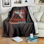 Tuskegee Airmen 332nd Fighter Group Blanket Spit Fire - African Pride