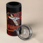 Tuskegee Airmen 332nd Fighter Group 4 in 1 Can Cooler Tumbler Spit Fire - African Pride