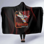 Tuskegee Airmen 332nd Fighter Group Hooded Blanket Spit Fire - African Pride