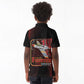 Tuskegee Airmen 332nd Fighter Group Kid Polo Shirt Spit Fire - African Pride