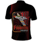 Tuskegee Airmen 332nd Fighter Group Polo Shirt Spit Fire LT7