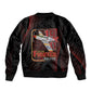 Tuskegee Airmen 332nd Fighter Group Sleeve Zip Bomber Jacket Spit Fire - African Pride