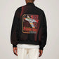 Tuskegee Airmen 332nd Fighter Group Sleeve Zip Bomber Jacket Spit Fire - African Pride