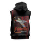 Tuskegee Airmen 332nd Fighter Group Sleeveless Hoodie Spit Fire - African Pride