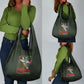 Tuskegee Airmen Camo Moss Green Grocery Bag 332nd Spit Fire - African Pride