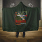 Tuskegee Airmen Camo Moss Green Hooded Blanket 332nd Spit Fire - African Pride