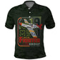 Tuskegee Airmen Camo Moss Green Polo Shirt 332nd Spit Fire LT7