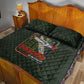 Tuskegee Airmen Camo Moss Green Quilt Bed Set 332nd Spit Fire - African Pride