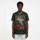 Tuskegee Airmen Camo Moss Green Scrub Top 332nd Spit Fire - African Pride