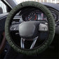 Tuskegee Airmen Camo Moss Green Steering Wheel Cover 332nd Spit Fire - African Pride