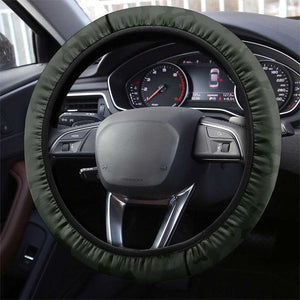 Tuskegee Airmen Camo Moss Green Steering Wheel Cover 332nd Spit Fire - African Pride