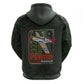 Tuskegee Airmen Camo Moss Green Zip Hoodie 332nd Spit Fire - African Pride