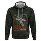 Tuskegee Airmen Camo Moss Green Zip Hoodie 332nd Spit Fire - African Pride