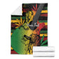 Personalised Afro Reggae Blanket Soul of Music Sketch Style
