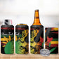 Personalised Afro Reggae 4 in 1 Can Cooler Tumbler Soul of Music Sketch Style