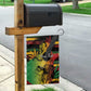 Personalised Afro Reggae Garden Flag Soul of Music Sketch Style
