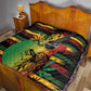 Personalised Afro Reggae Quilt Soul of Music Sketch Style