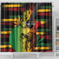 Personalised Afro Reggae Shower Curtain Soul of Music Sketch Style