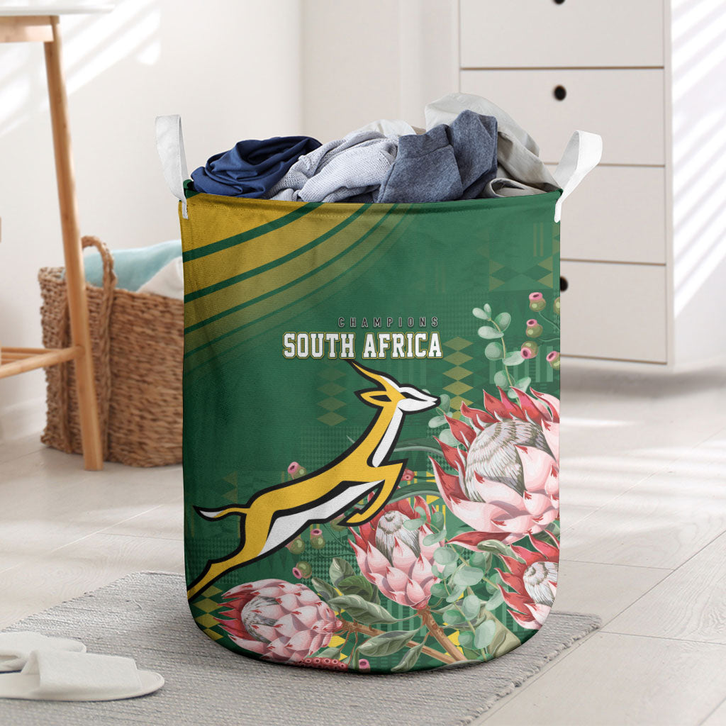 South Africa Rugby Bokke Champions Laundry Basket