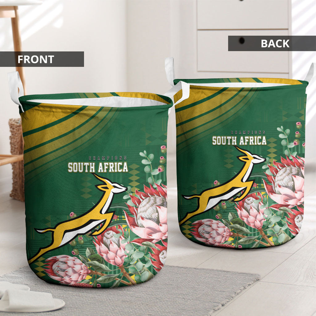 South Africa Rugby Bokke Champions Laundry Basket