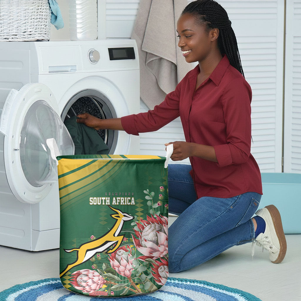 South Africa Rugby Bokke Champions Laundry Basket