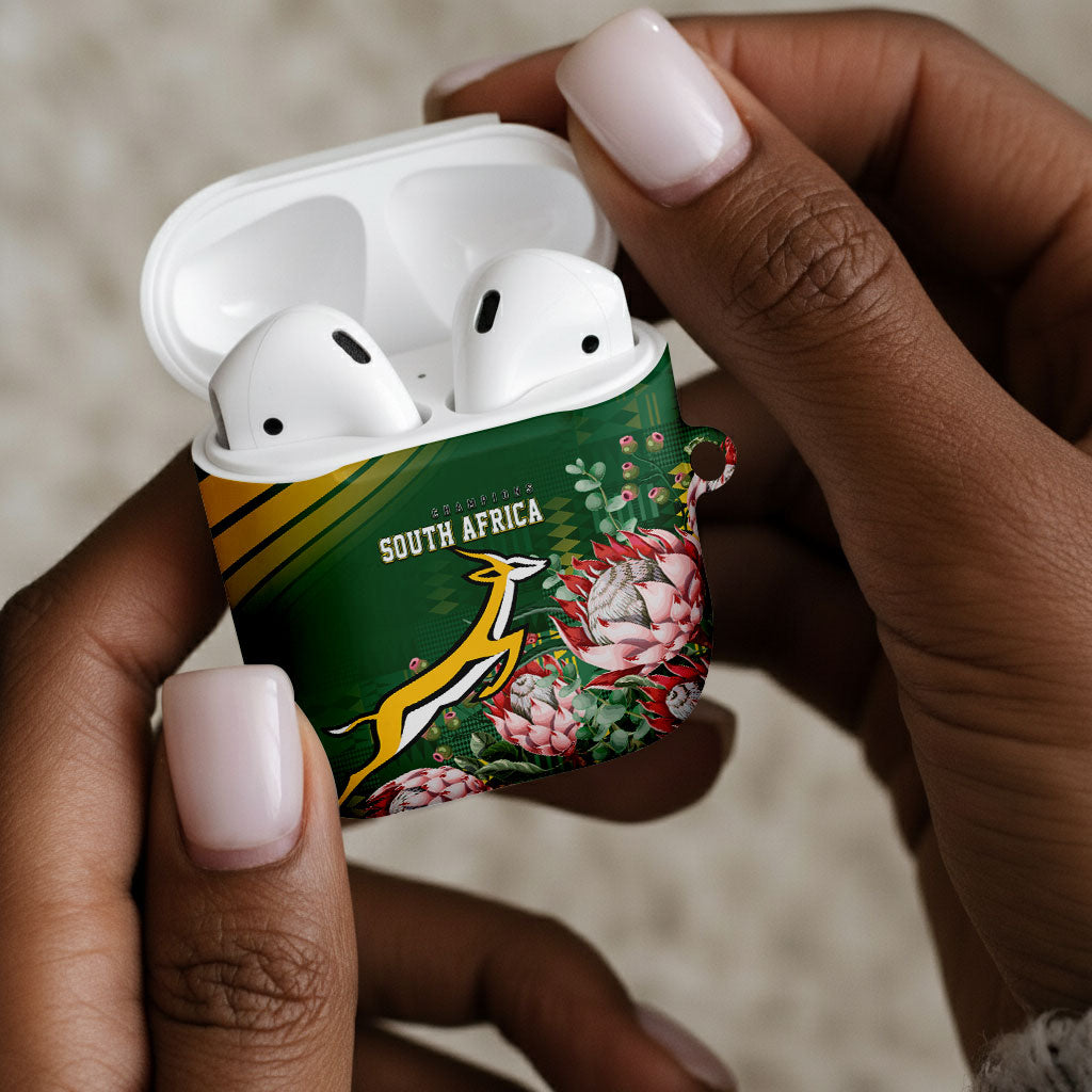 South Africa Rugby Bokke Champions AirPods Case