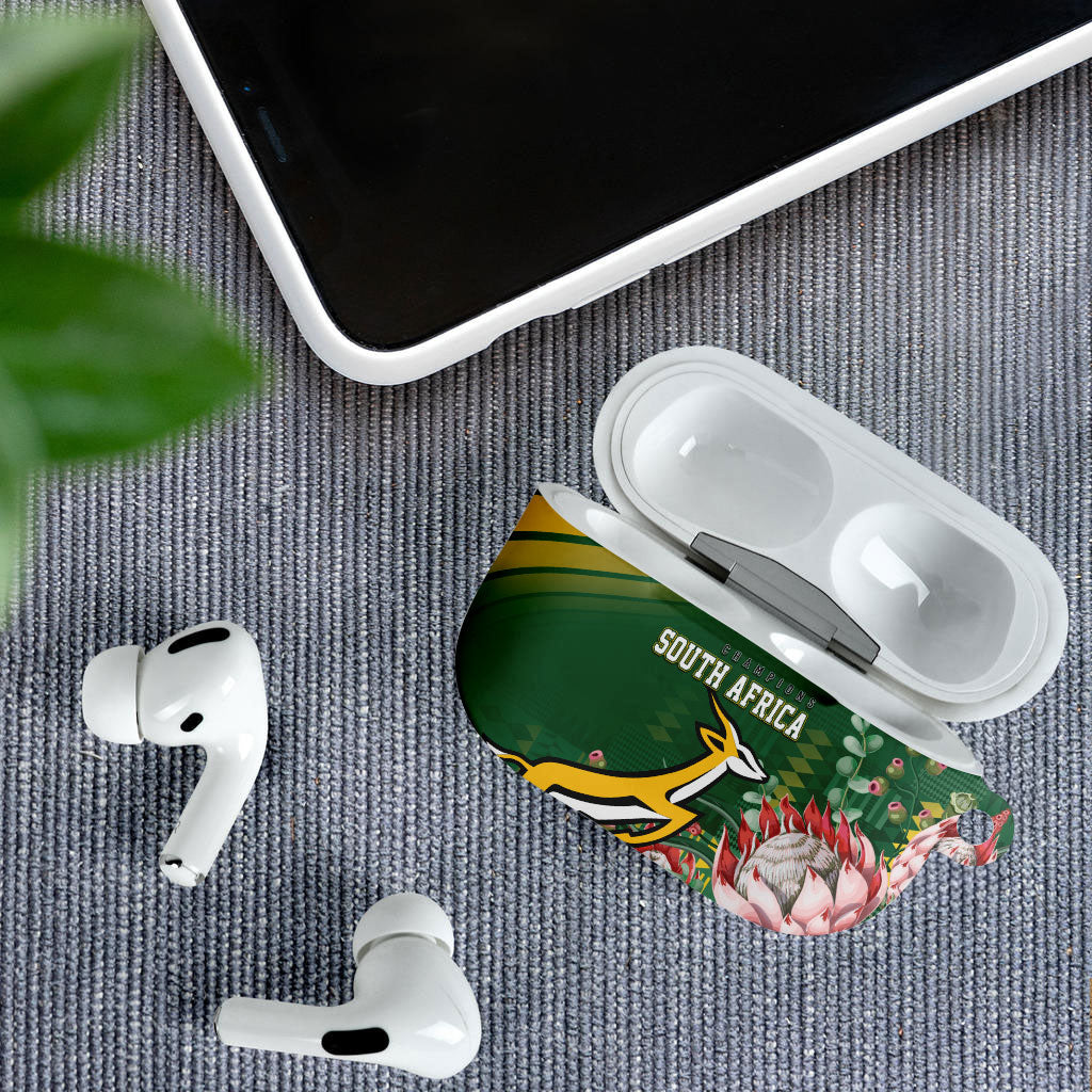 South Africa Rugby Bokke Champions AirPods Case