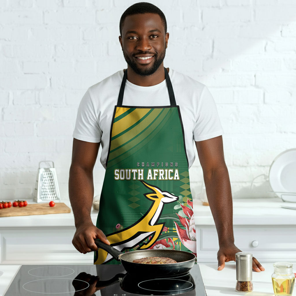South Africa Rugby Bokke Champions Apron