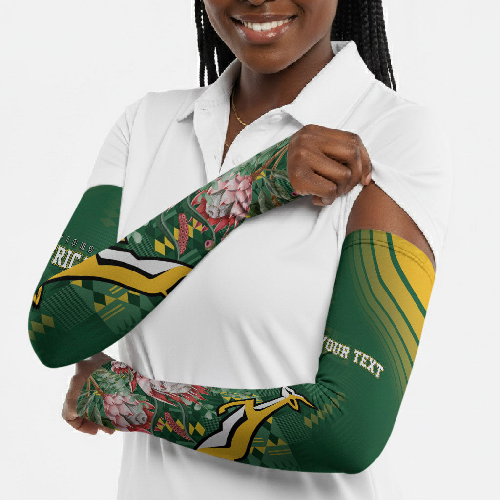 South Africa Rugby Personalized Bokke Champions Arm Sleeves