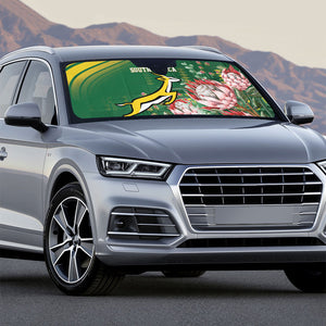 South Africa Rugby Bokke Champions Auto Sun Shade