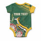 South Africa Rugby Personalized Bokke Champions Baby Onesie