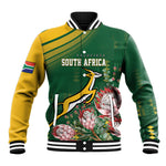 South Africa Rugby Personalized Bokke Champions Baseball Jacket