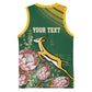 South Africa Rugby Personalized Bokke Champions Basketball Jersey