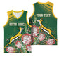 South Africa Rugby Personalized Bokke Champions Basketball Jersey