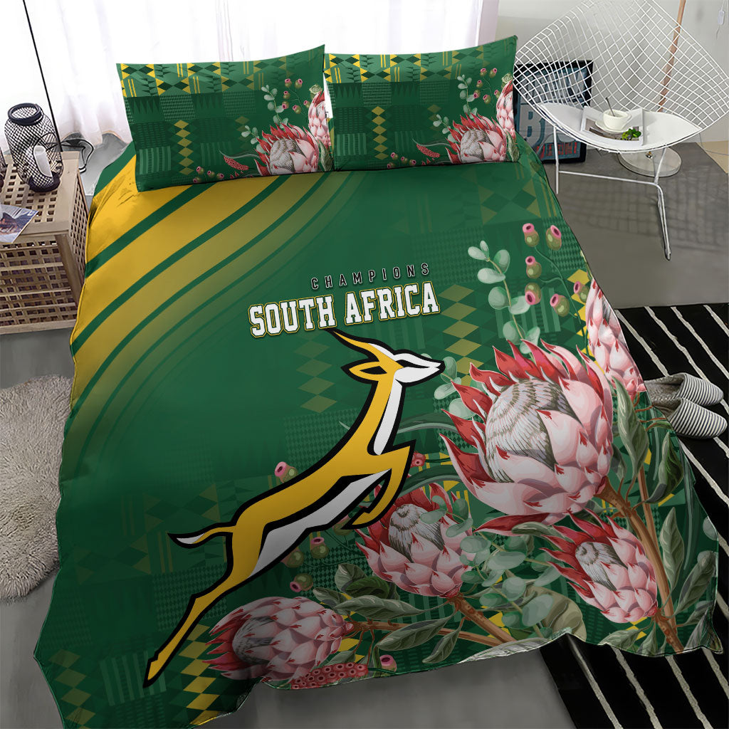 South Africa Rugby Bokke Champions Bedding Set