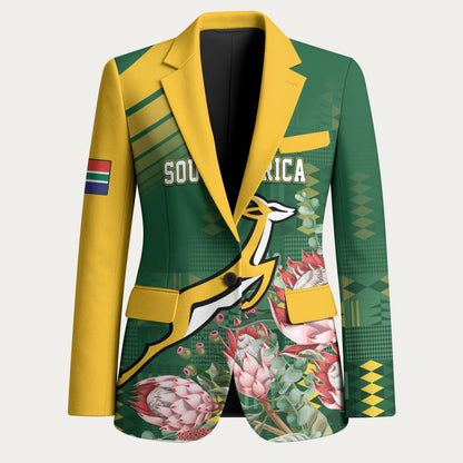 South Africa Rugby Personalized Bokke Champions Blazer